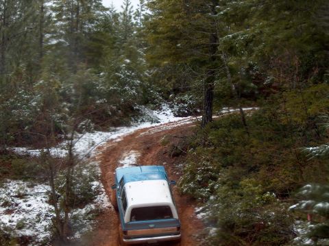 1993 Ford Bronco - Thats as far as he got.