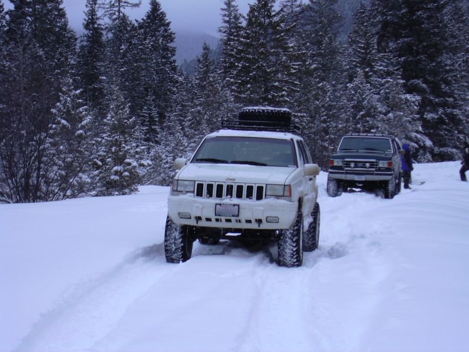 We decided it was best to back 1/2 down the road to turn around, and then back up all the way again so we could pull the dodge going forward.  Also so we didn't have to back down in the dark as well.