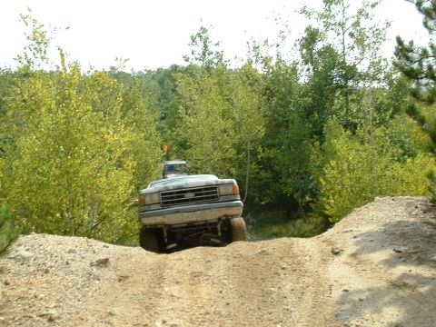 1991 Ford Bronco - Up and over