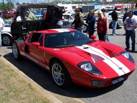 1973 Ford Ranchero - Ford GT 3/4 shot