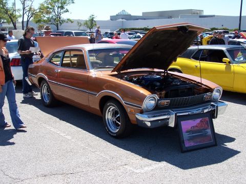 1973 Ford Ranchero - Not that I care much for Maverick's, but this one was pretty nice. Only one there too...