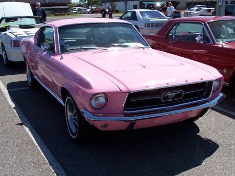1973 Ford Ranchero - This rare pink fastback was for sale.
