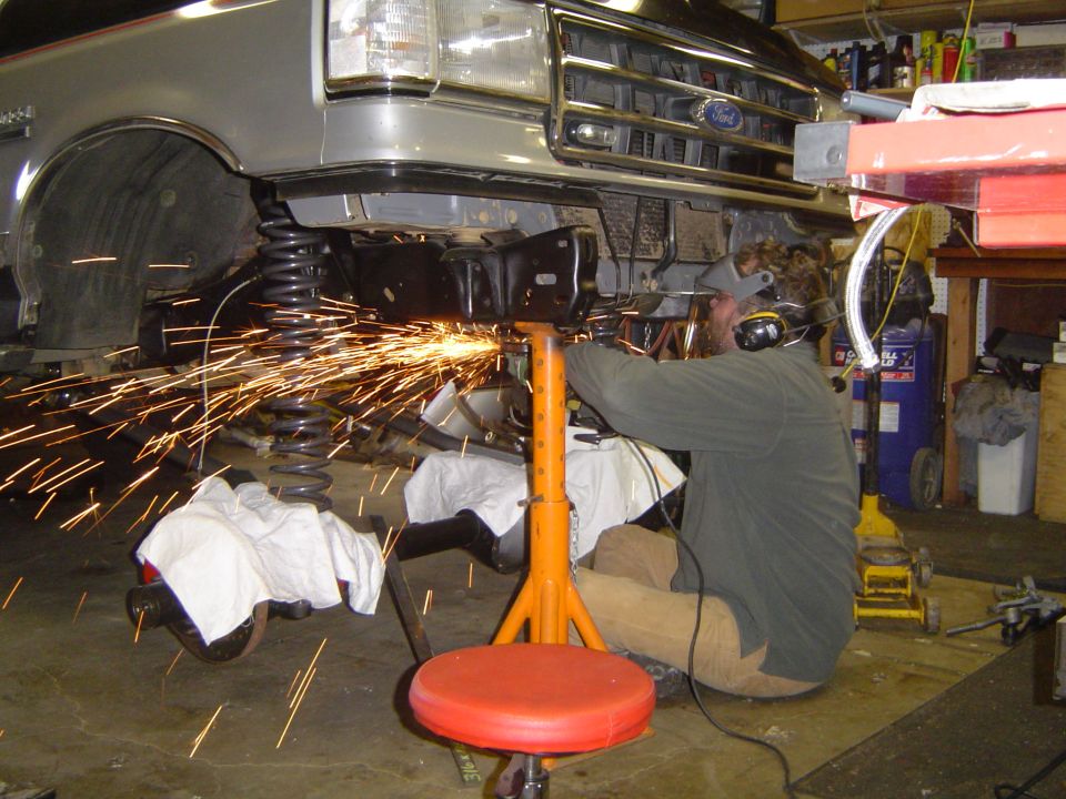 Cutting the crossmember