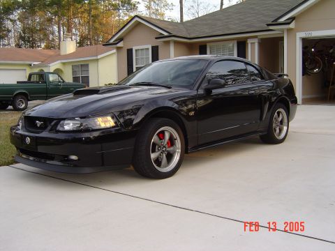 2003 Ford Mustang - Old Bullets and painted brakes