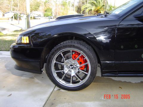 2003 Ford Mustang - close up