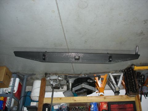 1996 Ford Bronco - After paint. I used some hamered paint for a textured finish.
