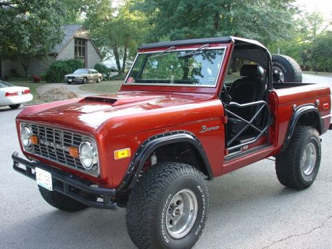 1978 Ford Bronco - Autun orange metallic paint code bg