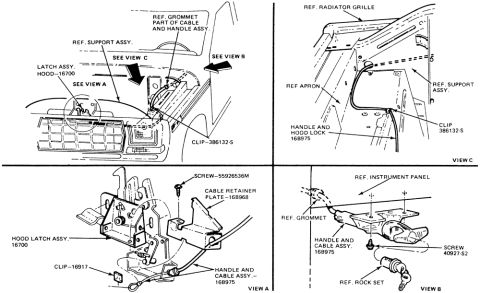 1978 Ford Bronco - Diagrams illustrate various vehicle components with detailed annotations.