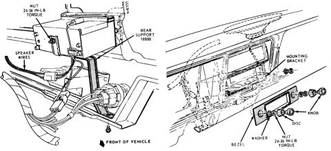 1978 Ford Bronco - Diagram illustrating various vehicle parts and their assembly, likely for repair or reference.