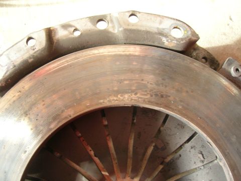 1979 Ford Bronco - This photo shows a clutch disc and pressure plate, not a 1979 Ford Bronco.