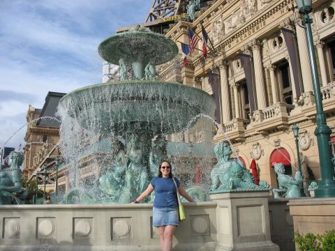 1997 Ford Probe - In front of a fountain at the Paris