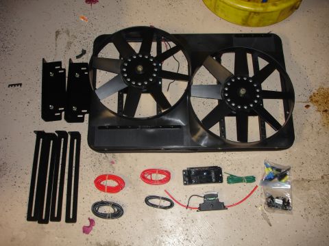 1996 Ford Bronco - flex-a-lite fan and all the parts