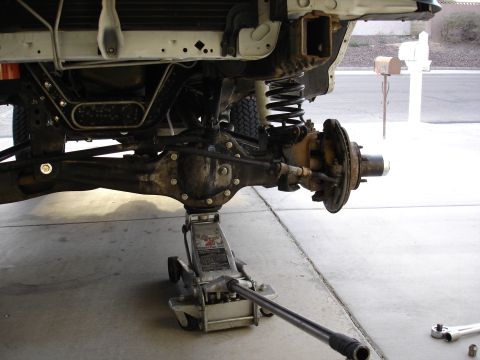 1996 Ford Bronco - Driver side before flip