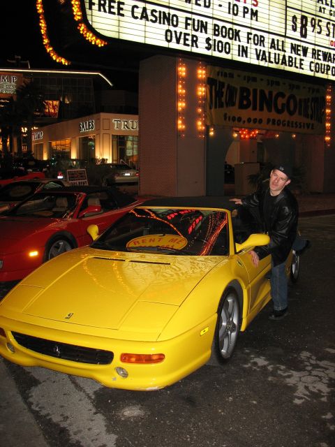 1997 Ford Probe - Allen had a special night with the Ferrari