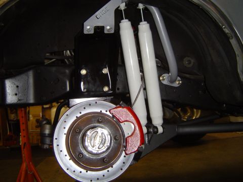 1989 Ford Bronco - tested movement with the springs off