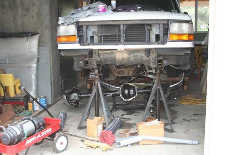 1992 Ford Bronco - old ttb gone - d60 getting rady