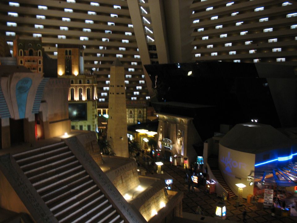 The view of the hotel from outside our room (11th floor)