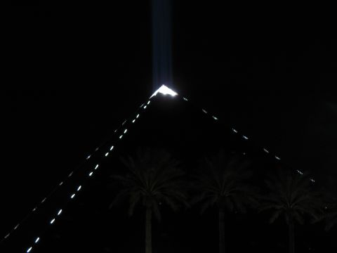 1997 Ford Probe - Awesome shot of our hotel at night