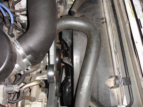 1996 Ford Bronco - stock fan clearance