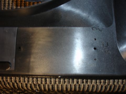 1996 Ford Bronco - with new holes drilled