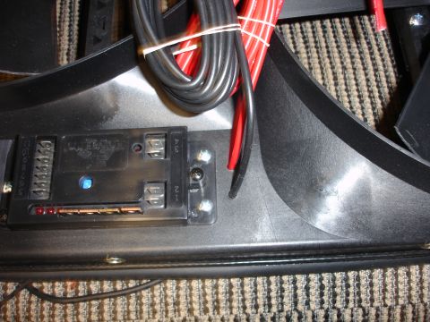 1996 Ford Bronco - feed about 1 foot of each wire through holes