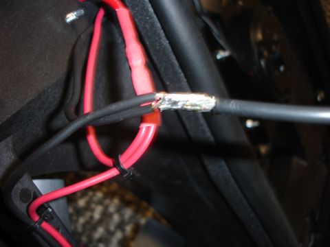 1996 Ford Bronco - wires soldered