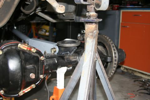 1992 Ford Bronco - driverside - front view tac weld