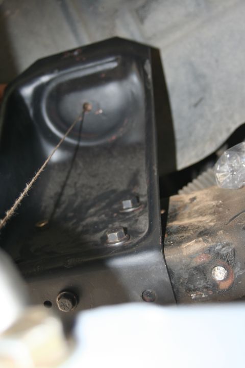 1992 Ford Bronco - use to center bottom coil plate