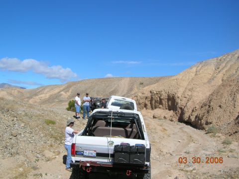 1985 Ford Bronco - trail shots.