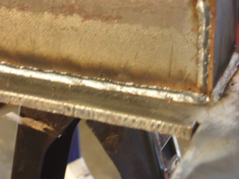 1991 Ford Bronco - First pass down the root of the fillet complete. Honestly, I could probably have left it like this. I also discovered that even with a good…