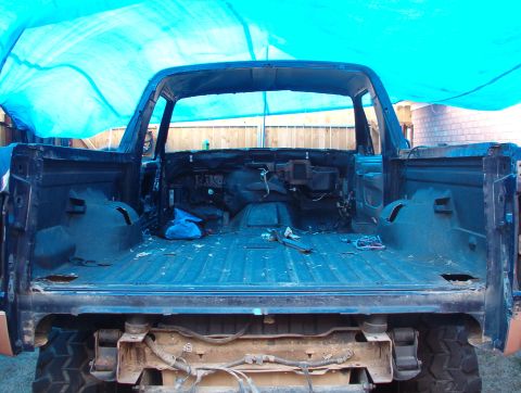 1994 Ford Bronco - Got the dash out today.