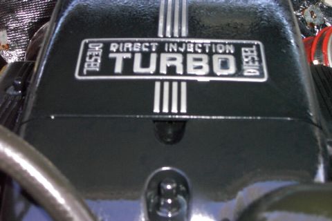 1996 Mercury Grand Marquis - Engine cover close-up