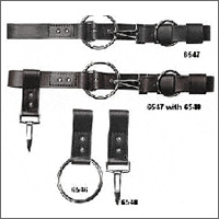 1998 Ford Crown Victoria - Leather straps and hardware, possibly for a harness or tool belt, with part numbers visible.