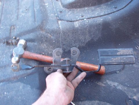 1994 Ford Bronco - If it's caught in time, the pin can be driven back into the arm securely. I plan to get this tack-welded, though.