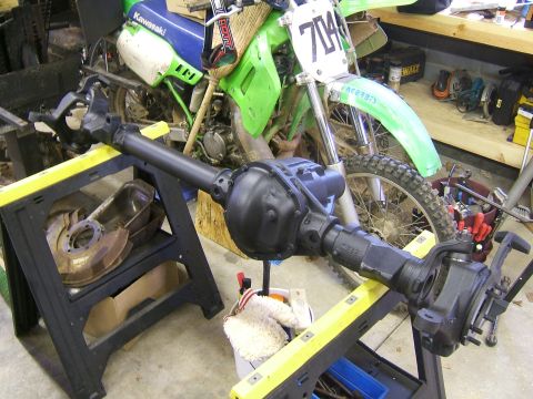 1993 Ford Bronco - All cleaned up with new ball joints