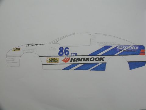 1990 Ford Probe - 1st-Gen New graphic scheme