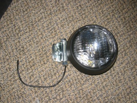 1995 Ford Bronco - that's one of the tractor lights i got for the extra back up lights