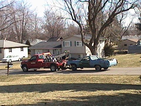 1971 Ford Ranchero - Here's my ride coming home.