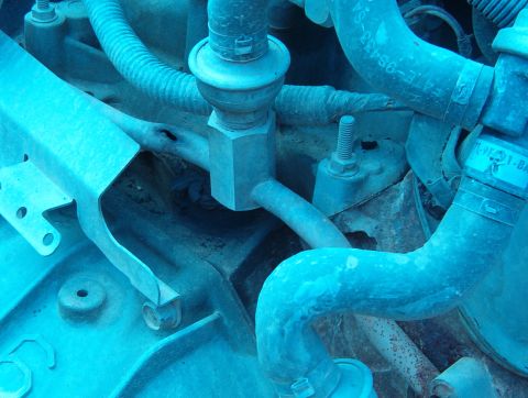 1994 Ford Bronco - Luckily, it didn't blow on the wiring harness & melt it.