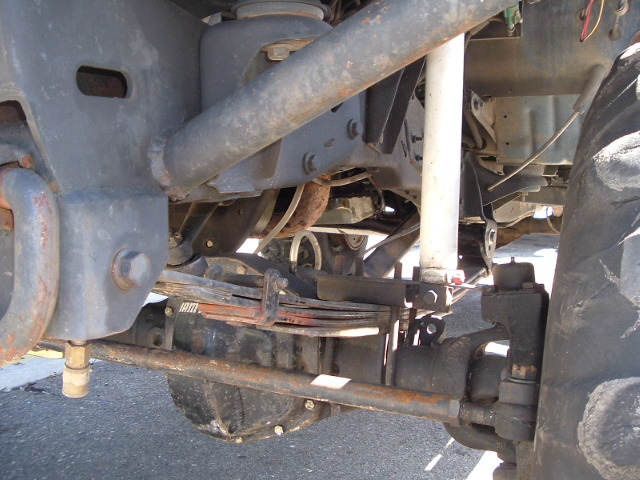 k5 rear springs in front