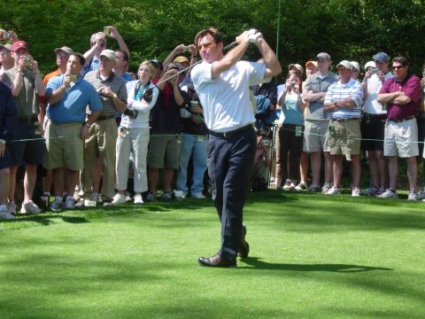 1995 Ford Bronco - Faldo teeing off on #14.