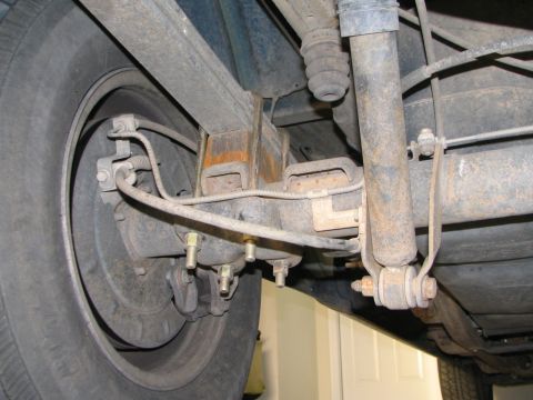 2001 Chevrolet Silverado 1500 - Blocks installed