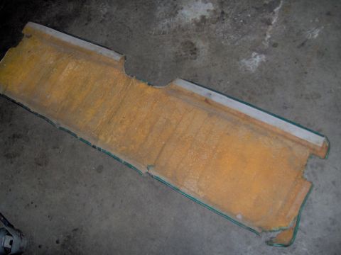 1979 Ford Bronco - This is an automotive interior trim piece, likely from a dashboard or door panel.