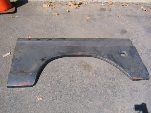 1978 Ford Bronco - This is a rear fender panel, likely for a truck or SUV, shown outdoors.