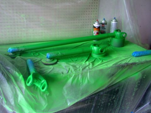 1989 Ford Bronco - Axles ready