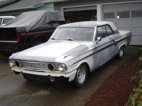 1964 Ford Fairlane - Swap meet 15x6 wheels with 205/60/15s