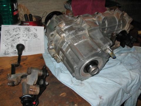 1995 Ford Bronco - Tcase all back together
