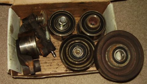 1993 Ford Probe - KLDE Idler Pulley set, with misc mounting hardware