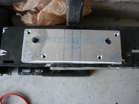 1987 Ford Bronco - a little more cutting and i will have an 11 inch wide Al Hawse
