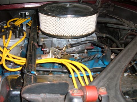 1969 Ford Mustang - Original Engine Pic